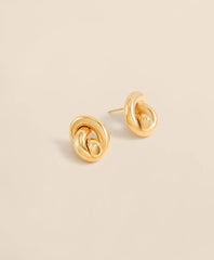 14k Gold Stud Earrings / Brooks Brothers Women
