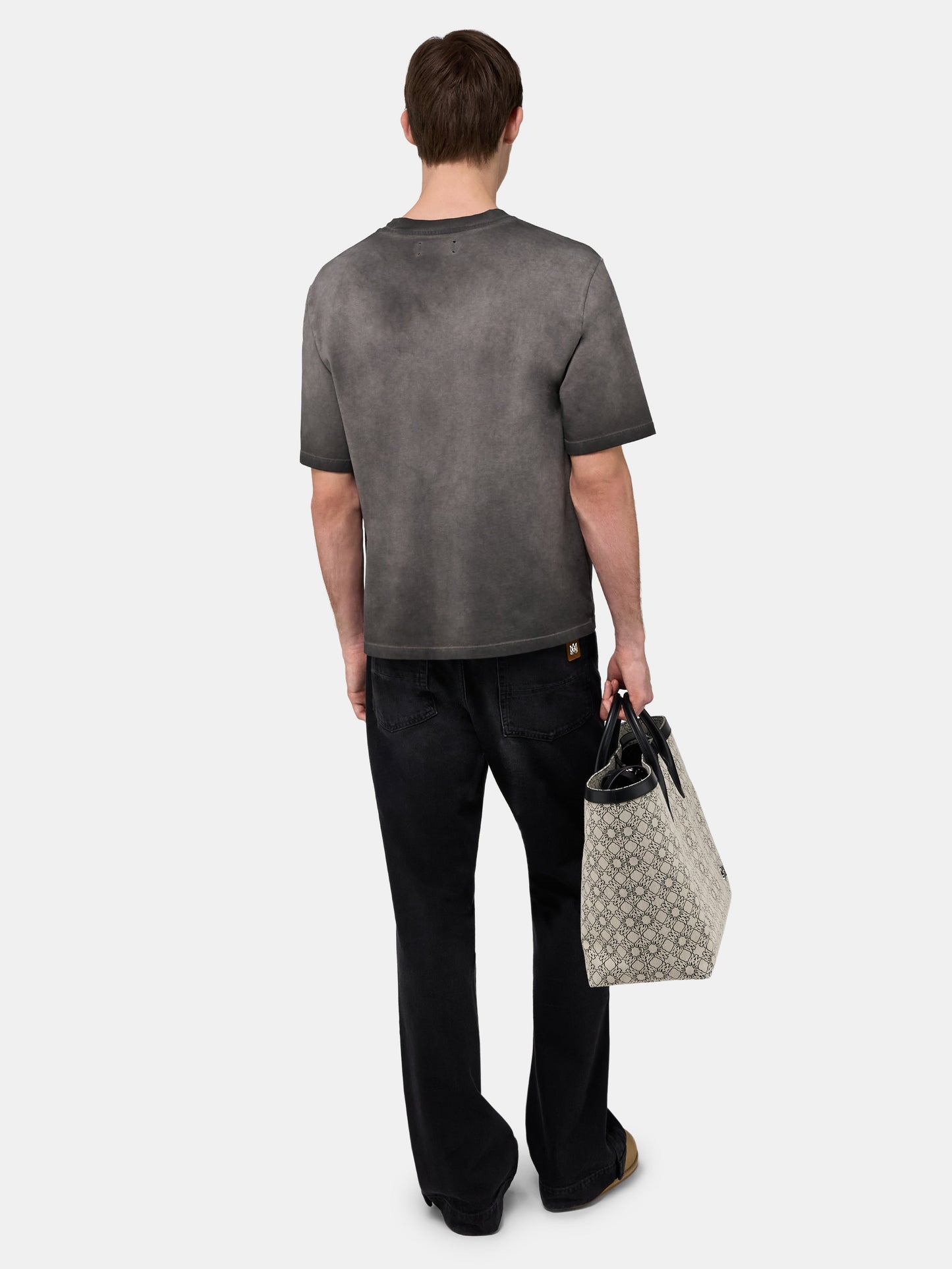 Faded Pocket Box Tee - Black | Amiri Great Deal