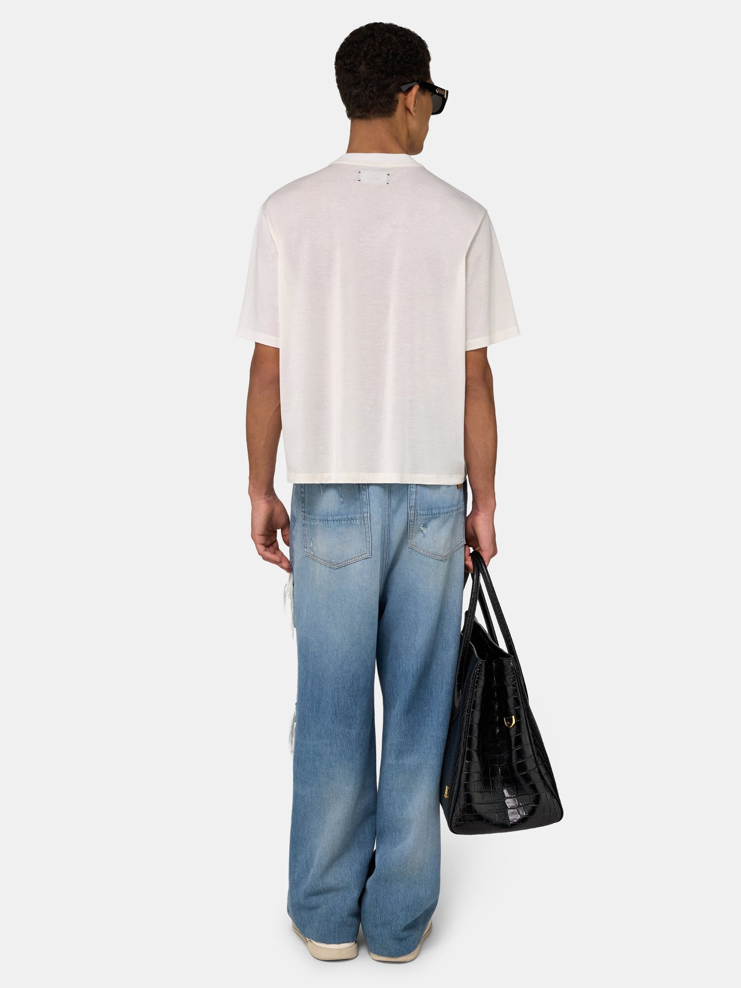 South Cali Box Tee - Ivory | Amiri Special Offer