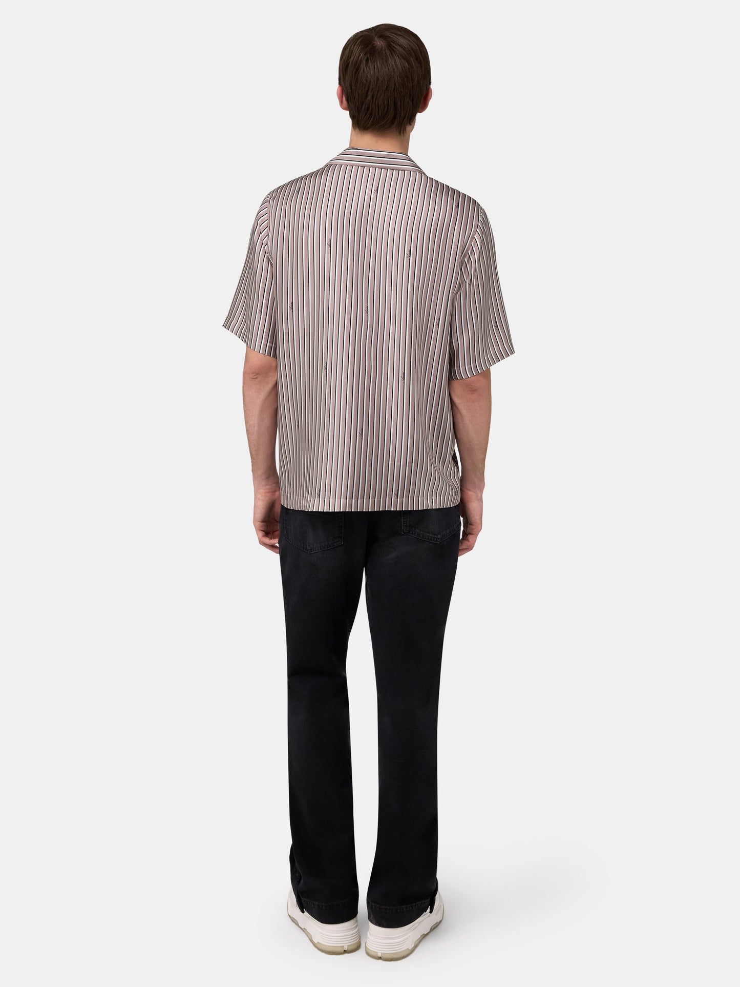 Amiri Script Bowling Shirt - Mocha | Amiri Great Deal
