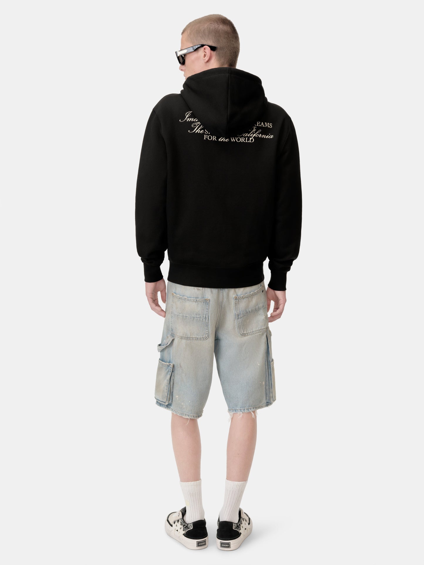 Amiri Spirit Zip Hoodie - Black | Amiri Popular Choice