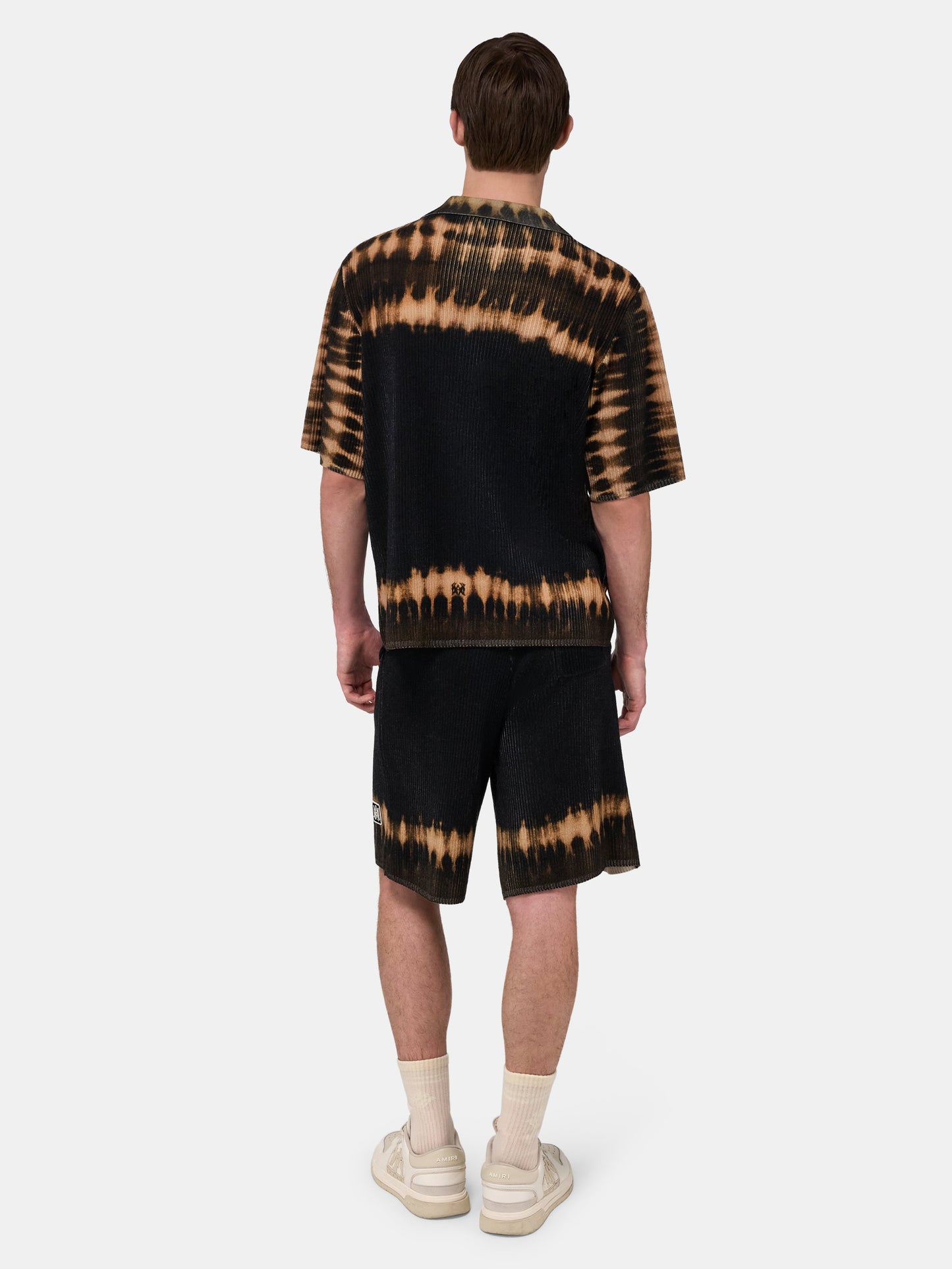 Ma Patch Tie Dye Knit Shirt - Black | Amiri Value