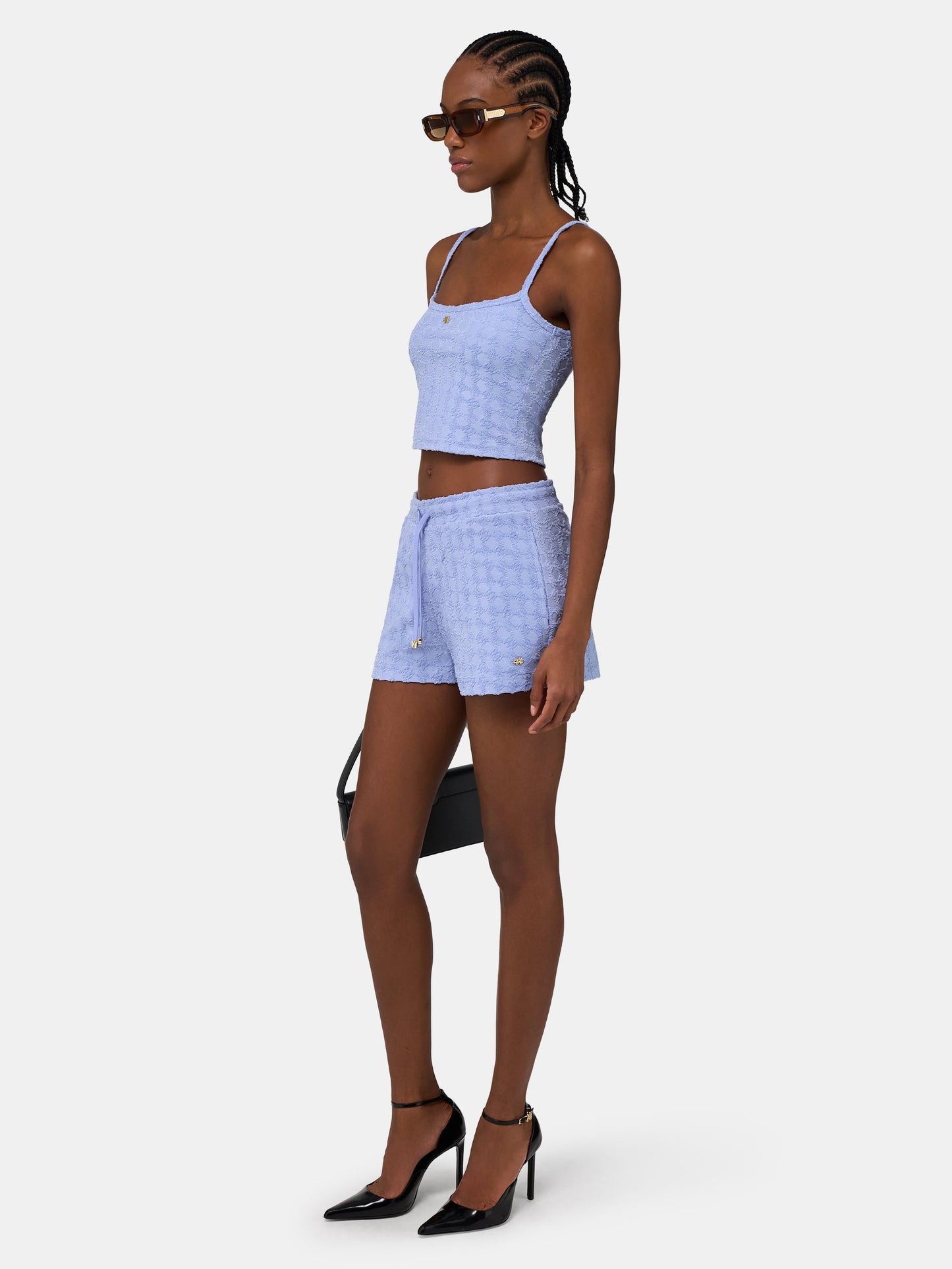 Ma Quad Toweling Tank - Skyline Blue | Amiri Sale