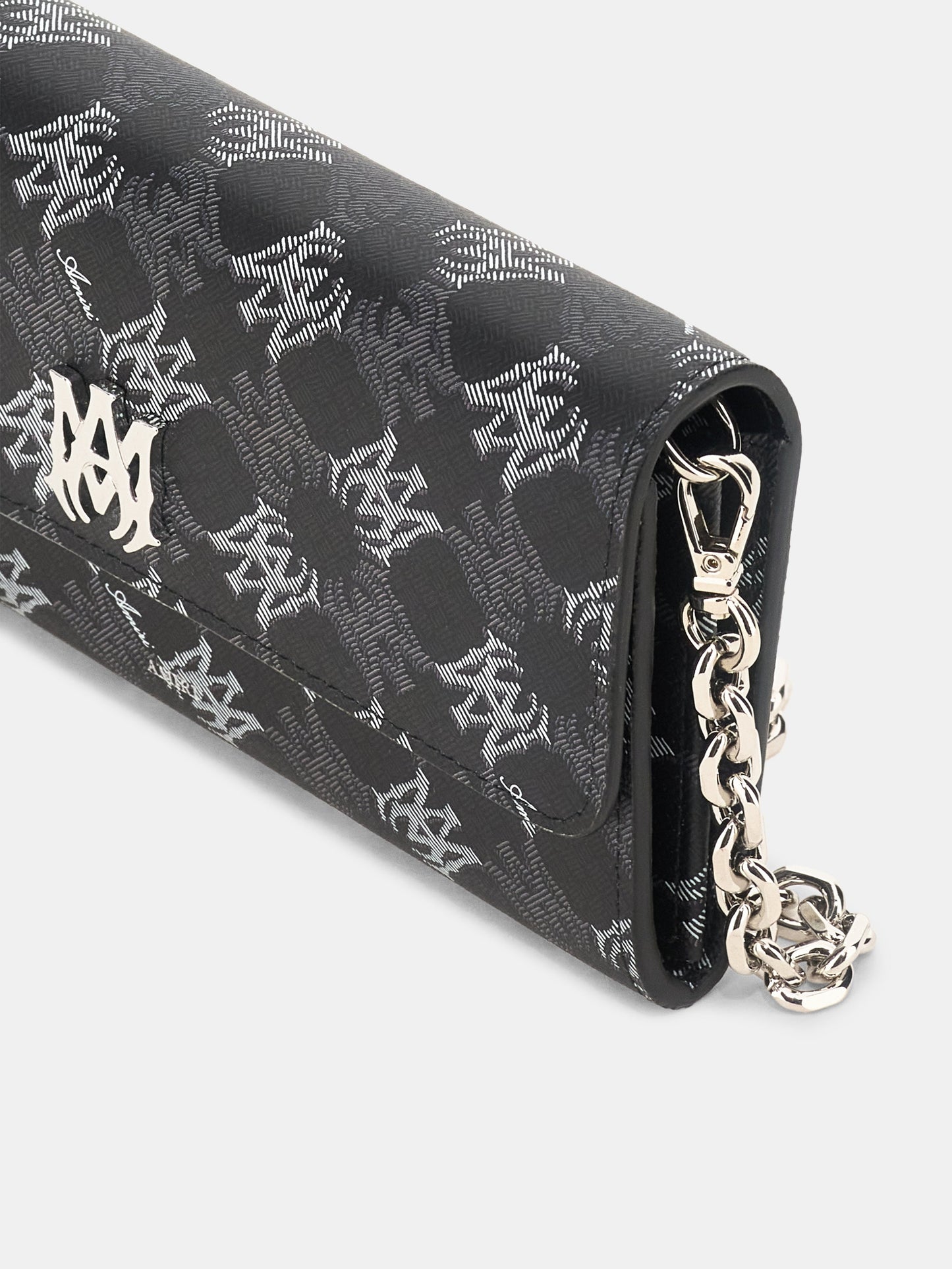 Ma Quad Canvas Wallet On Chain - Black | Amiri Sale