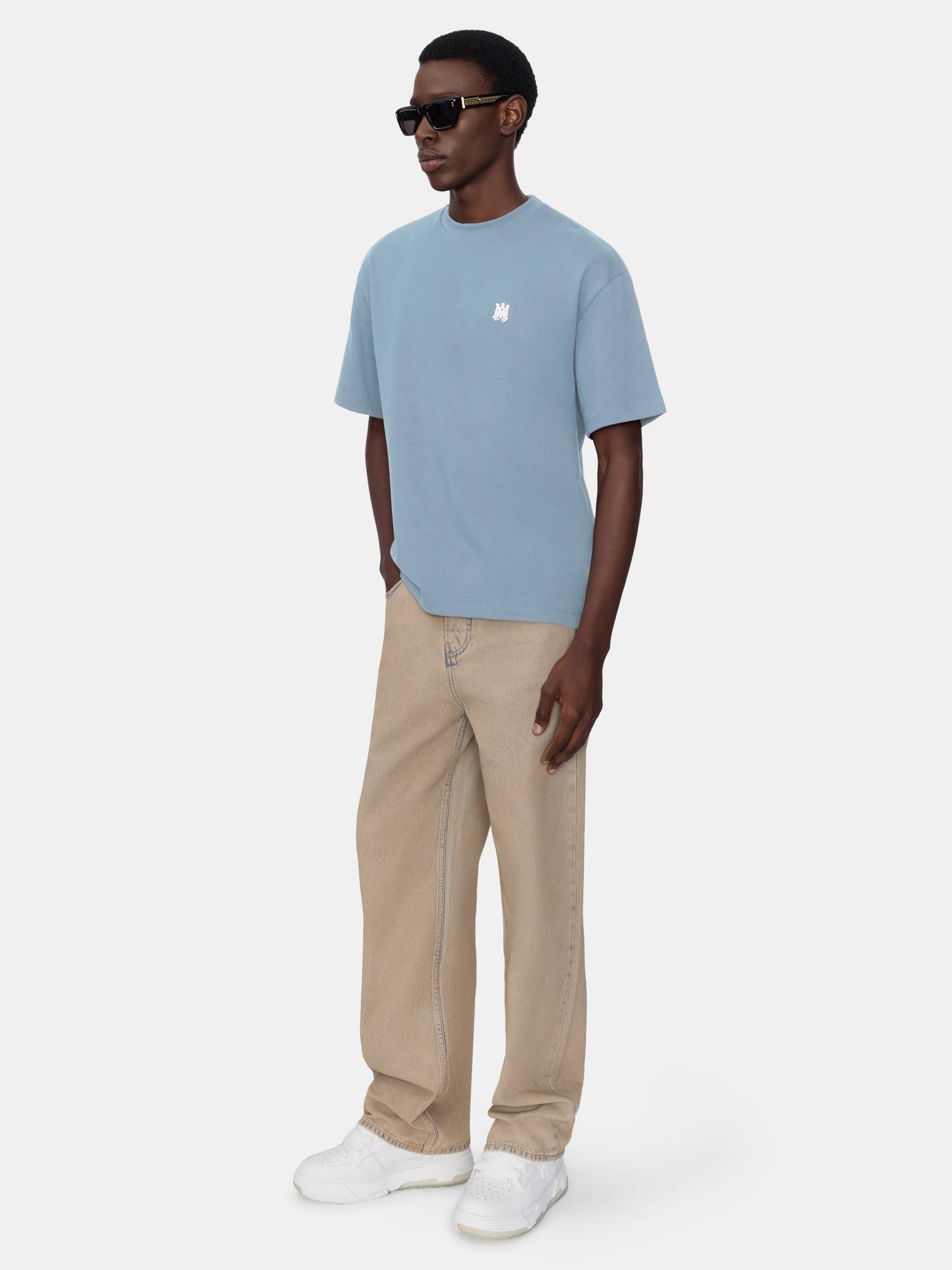 Ma Skater Tee - Ashley Blue | Amiri Online