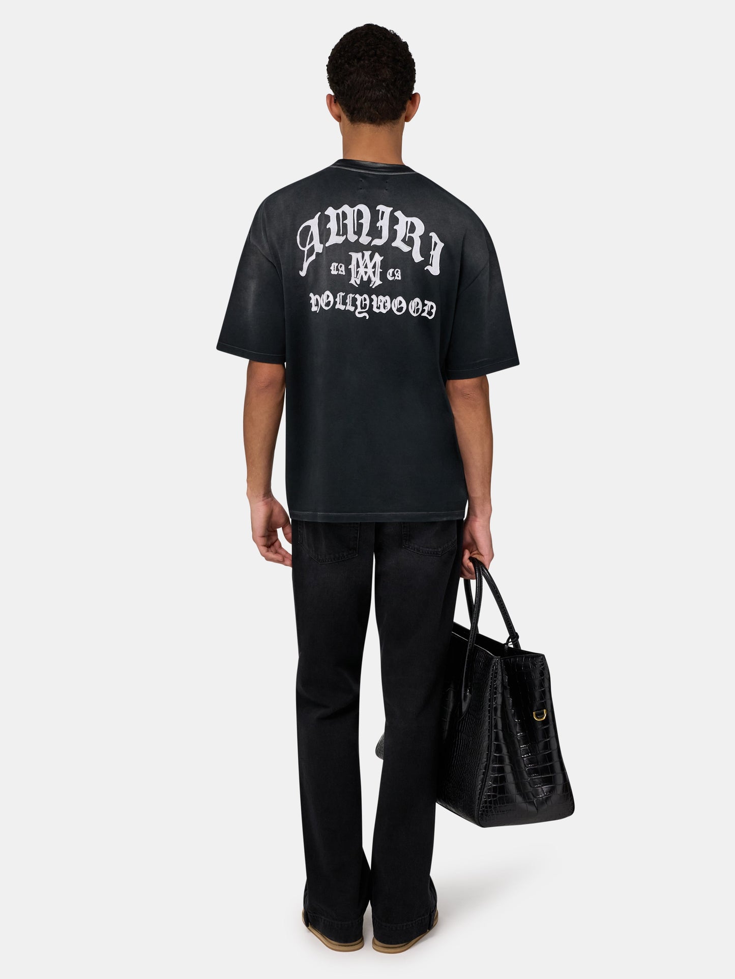 Amiri Hollywood Oversized Tee - Black | Amiri Popular Choice