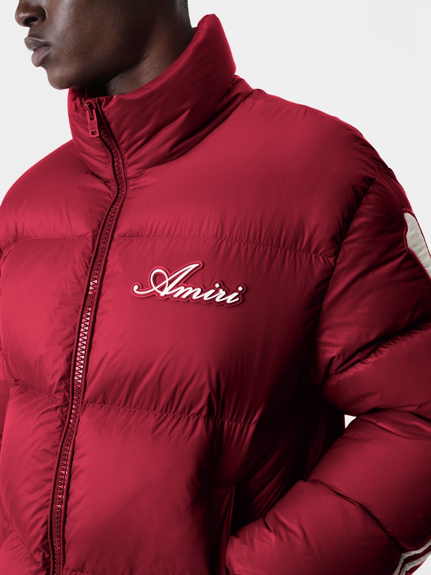 Bones Down Jacket - Deep Red | Amiri Value