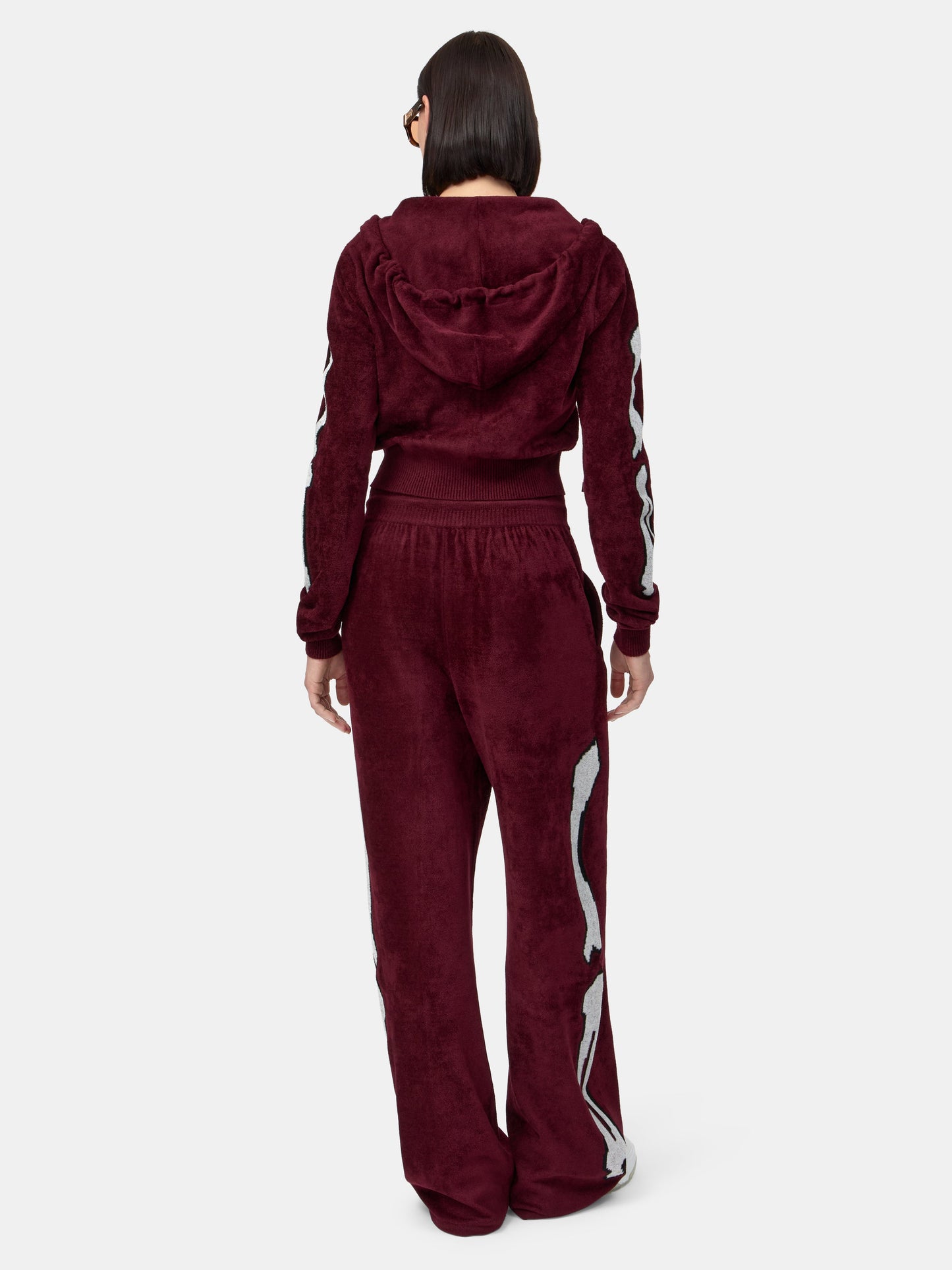 Bones Hoodie - Aged Port | Amiri Budget Friendly