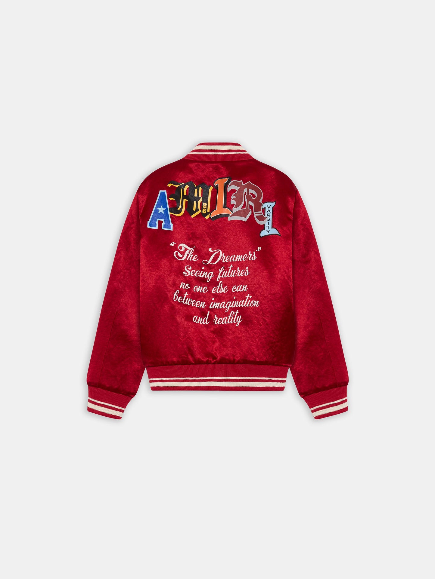 Varsity Patch Jacket - Red Rose | Amiri Special Offer