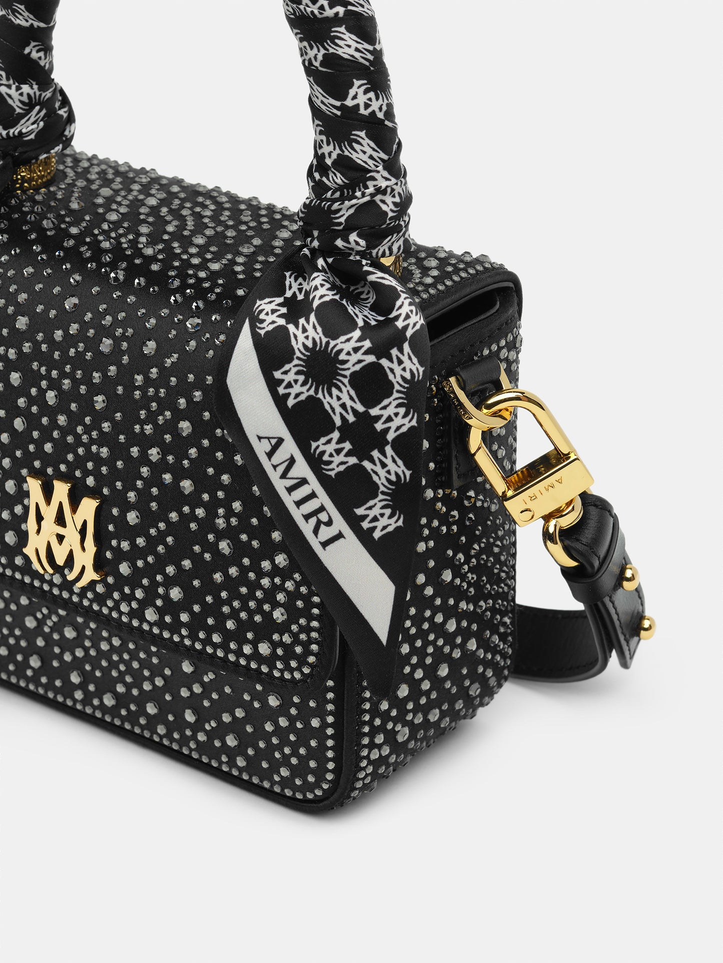 Crystal Micro Ma Bag - Black | Amiri Best Seller