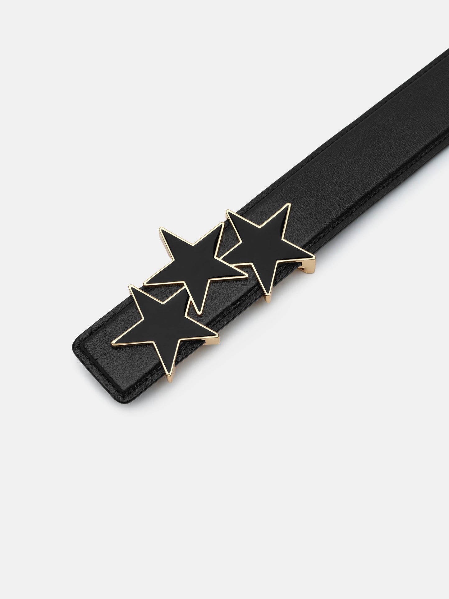 Three Star 4 Cm Belt - Black | Amiri Value