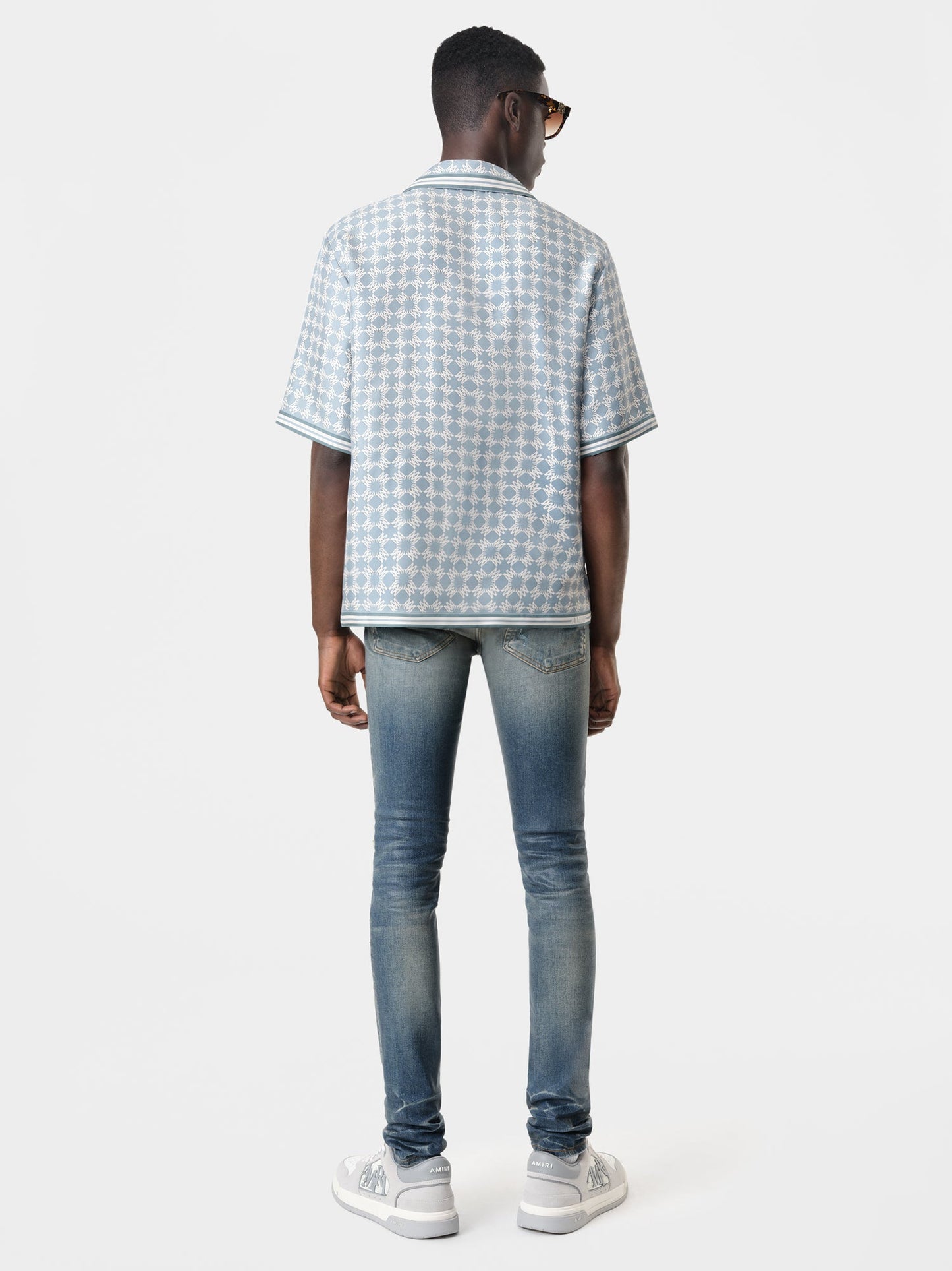 Waxed Tonal Mx1 Jean - Waxed Dark Indigo | Amiri Best Seller