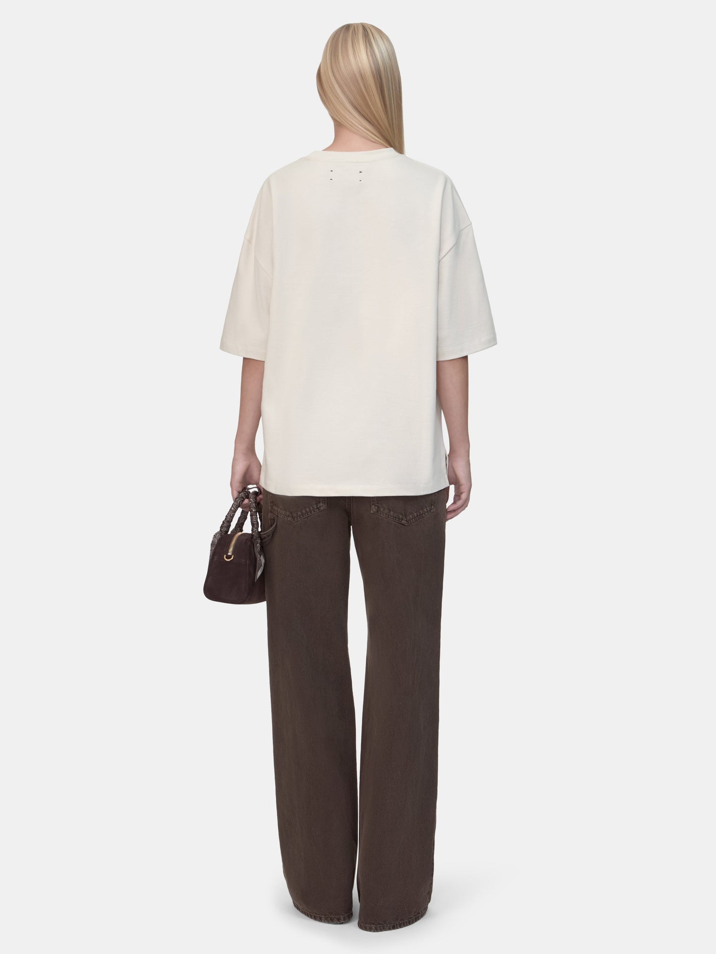Ma Drop Shoulder Tee - Cream | Amiri Affordable