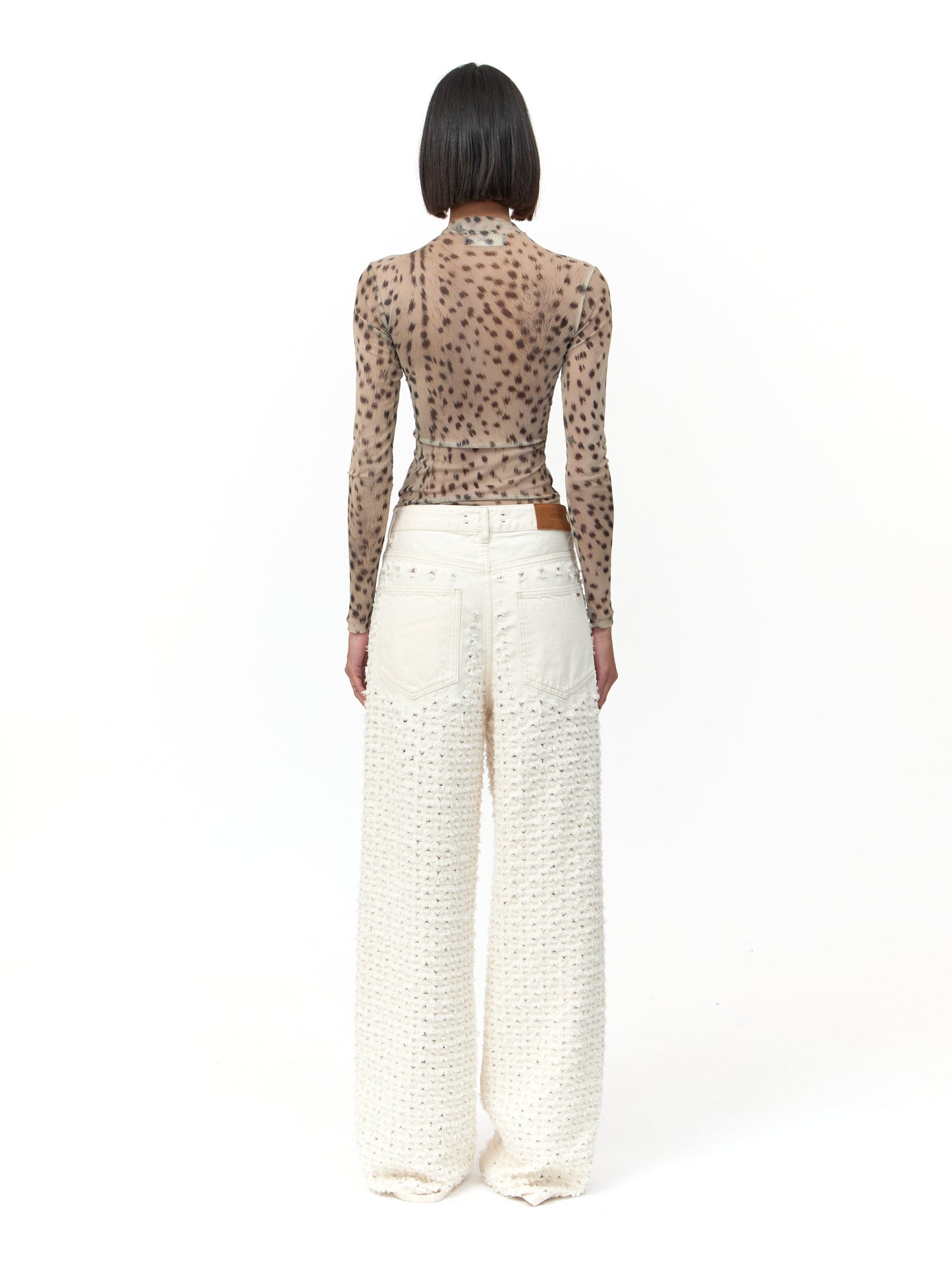 Deer Long Sleeve Top - Dark Brown | Amiri Value