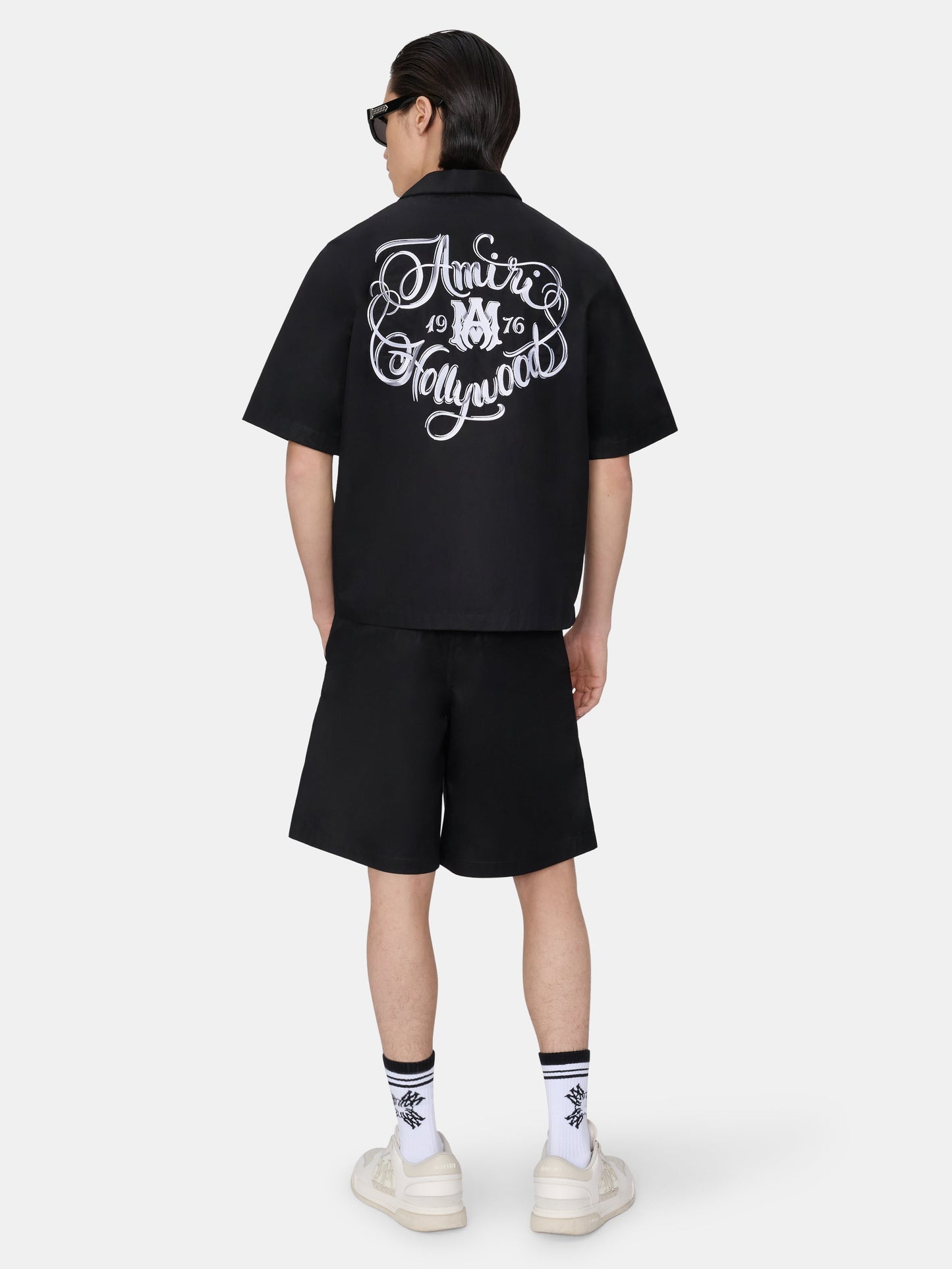 Amiri Hollywood Camp Shirt - Black | Amiri Special Offer