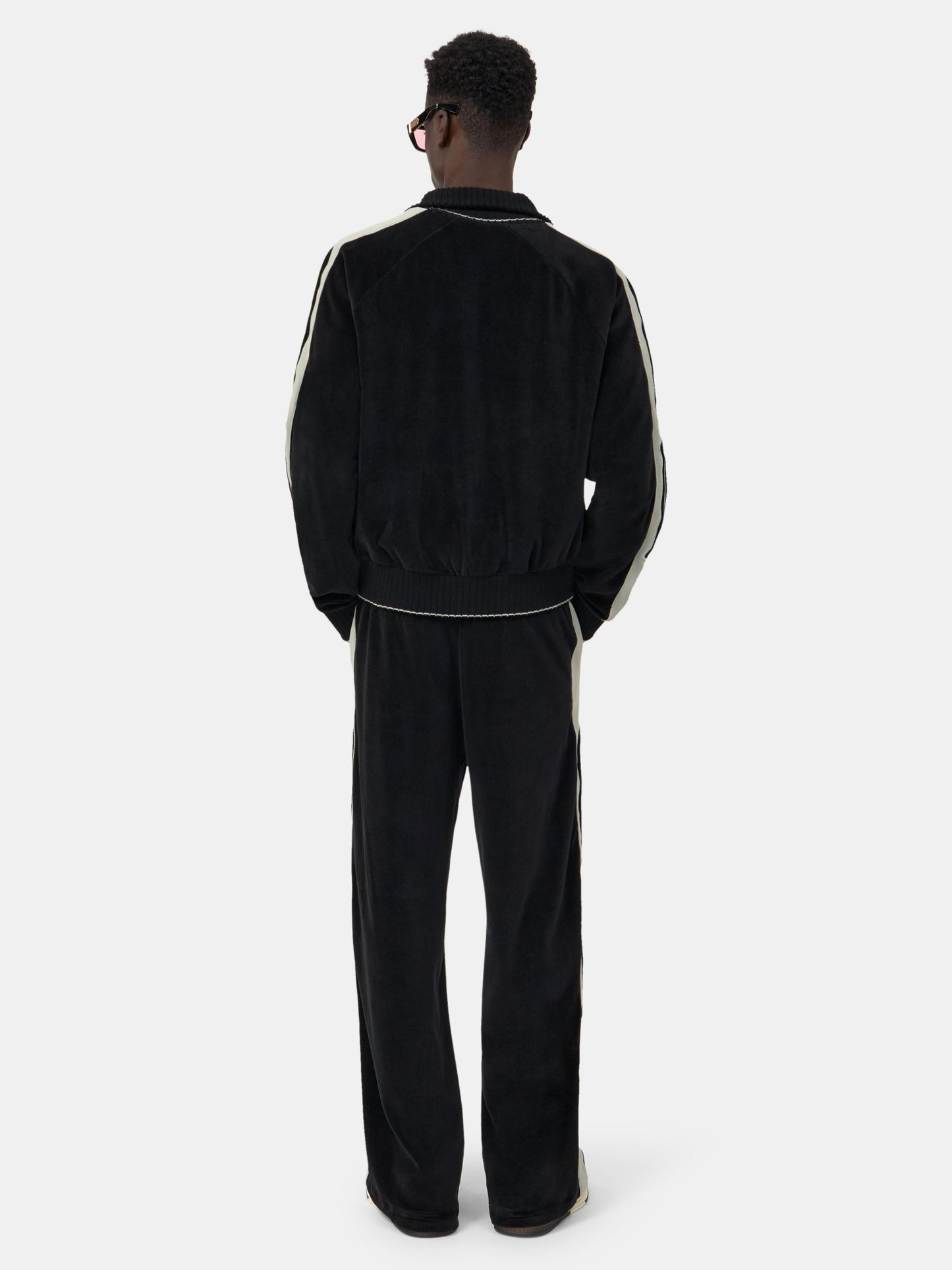 Bones Track Jacket - Black | Amiri Sale