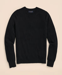 3-Ply Cashmere Crewneck Saddle Shoulder Sweater / Brooks Brothers Men