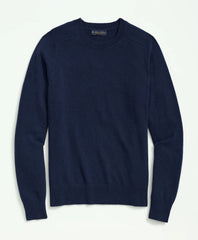 3-Ply Cashmere Crewneck Saddle Shoulder Sweater / Brooks Brothers Men