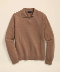 3-Ply Cashmere Jonny Collar Polo Sweater / Brooks Brothers Men