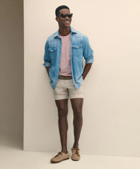 6.5" Cotton Canvas Camp Shorts / Brooks Brothers Sale