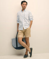 9" Linen Cotton Shorts / Brooks Brothers Sale