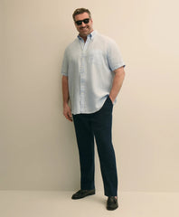 Big & Tall Cotton Seersucker Pants / Brooks Brothers Men