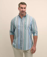 Big & Tall Friday Shirt, Poplin Awning Stripe / Brooks Brothers Sale