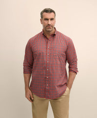Big & Tall Friday Shirt, Poplin Tartan / Brooks Brothers Sale