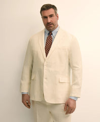 Big & Tall Linen Suit Jacket / Brooks Brothers Men