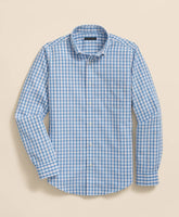 Boys Non-Iron Broadcloth Polo Button-Down Collar Check Sport Shirt / Brooks Brothers Boys