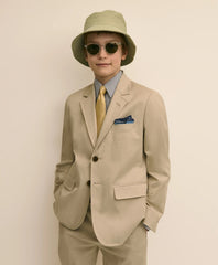 Boys Prep Stretch Cotton Suit Jacket / Brooks Brothers Boys