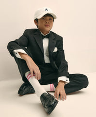 Boys Prep Stretch Wool Tuxedo Pants / Brooks Brothers Boys