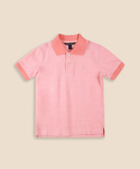Boys Stretch Cotton Contrast Pique Polo Shirt / Brooks Brothers Boys