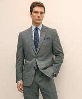 Brooks Brothers Explorer Collection Classic Fit Wool Check Suit Jacket / Brooks Brothers Sale