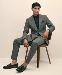 Brooks Brothers Explorer Collection Slim Fit Wool Check Suit Pants / Brooks Brothers Tailored