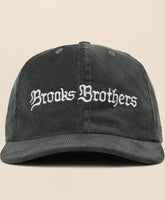 Brooks Brothers x Brain Dead Cotton, Corduroy & Leather Emblem Baseball Hat / Brooks Brothers Men