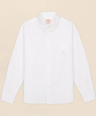 Brooks Brothers x Brain Dead Cotton Embroidered Oxford Button-Down Collar, Sport Shirt / Brooks Brothers Men
