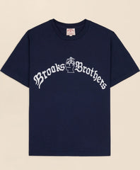 Brooks Brothers x Brain Dead Cotton Vintage-Inspired Emblem T-Shirt / Brooks Brothers Men