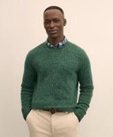 Brushed Wool Crewneck Sweater / Brooks Brothers Tailored