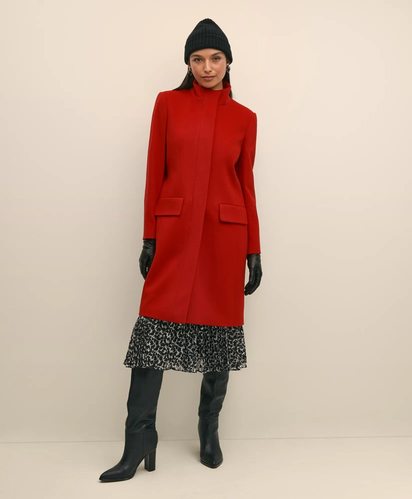 Brushed Wool Coat / Brooks Brothers Women