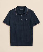 Cable Knit Archive Tennis Polo in Supima / Brooks Brothers Men