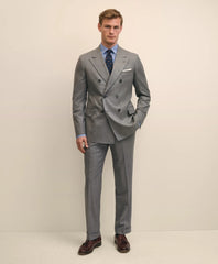 Classic Fit Double-Breasted Wool Pinstripe 1818 Suit / Brooks Brothers Tailored