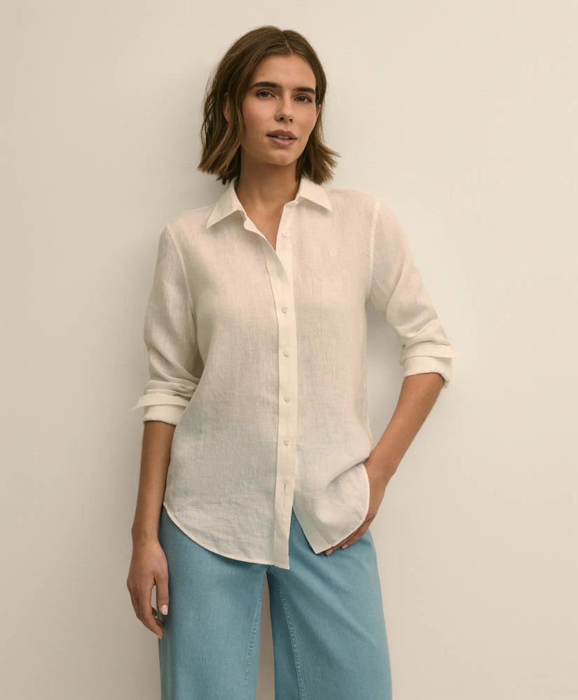 Classic Fit Irish Linen Shirt / Brooks Brothers Shirts