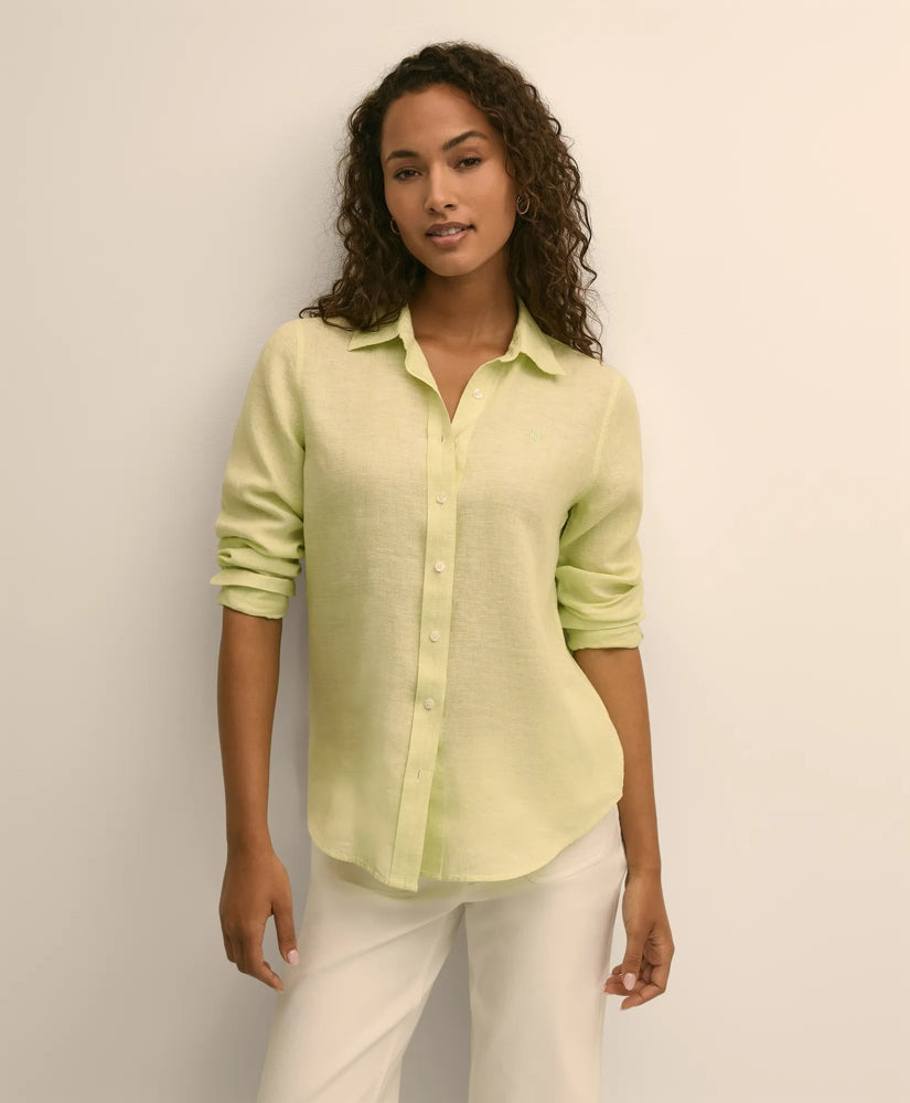 Classic Fit Linen Shirt / Brooks Brothers Shirts