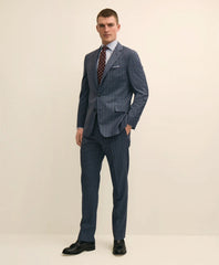 Classic Fit Wool Check 1818 Suit / Brooks Brothers Men