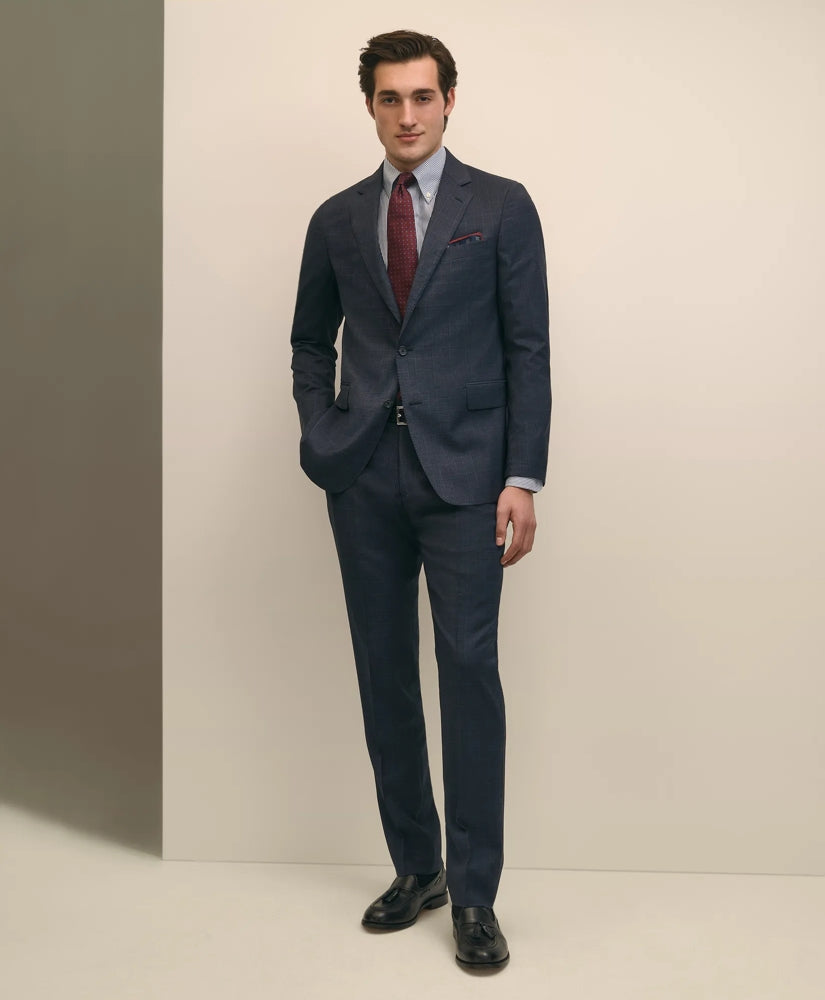 Classic Fit Wool Check 1818 Suit / Brooks Brothers Tailored