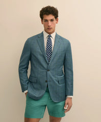 Classic Fit Wool Check Sport Coat / Brooks Brothers Men