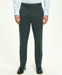 Classic Fit Wool Flannel Dress Pants / Brooks Brothers Men