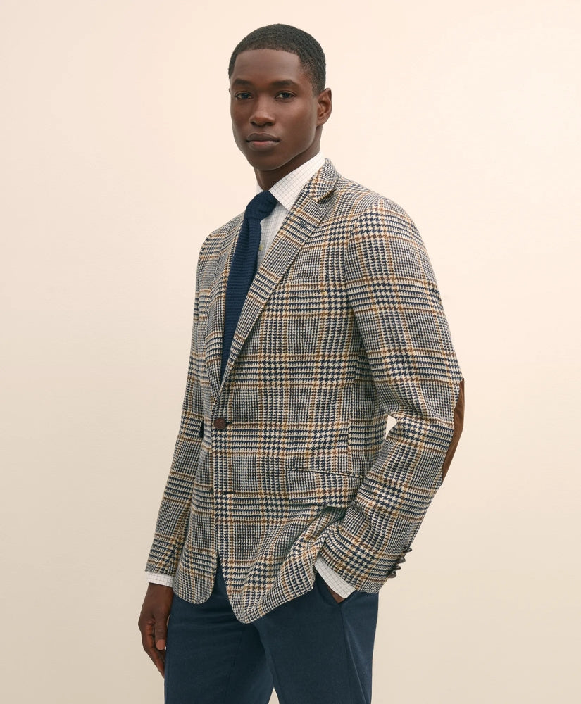 Classic Fit Wool Tweed Multicheck 1818 Sport Coat / Brooks Brothers Sale