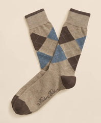 Cotton Blend Argyle Socks / Brooks Brothers Men